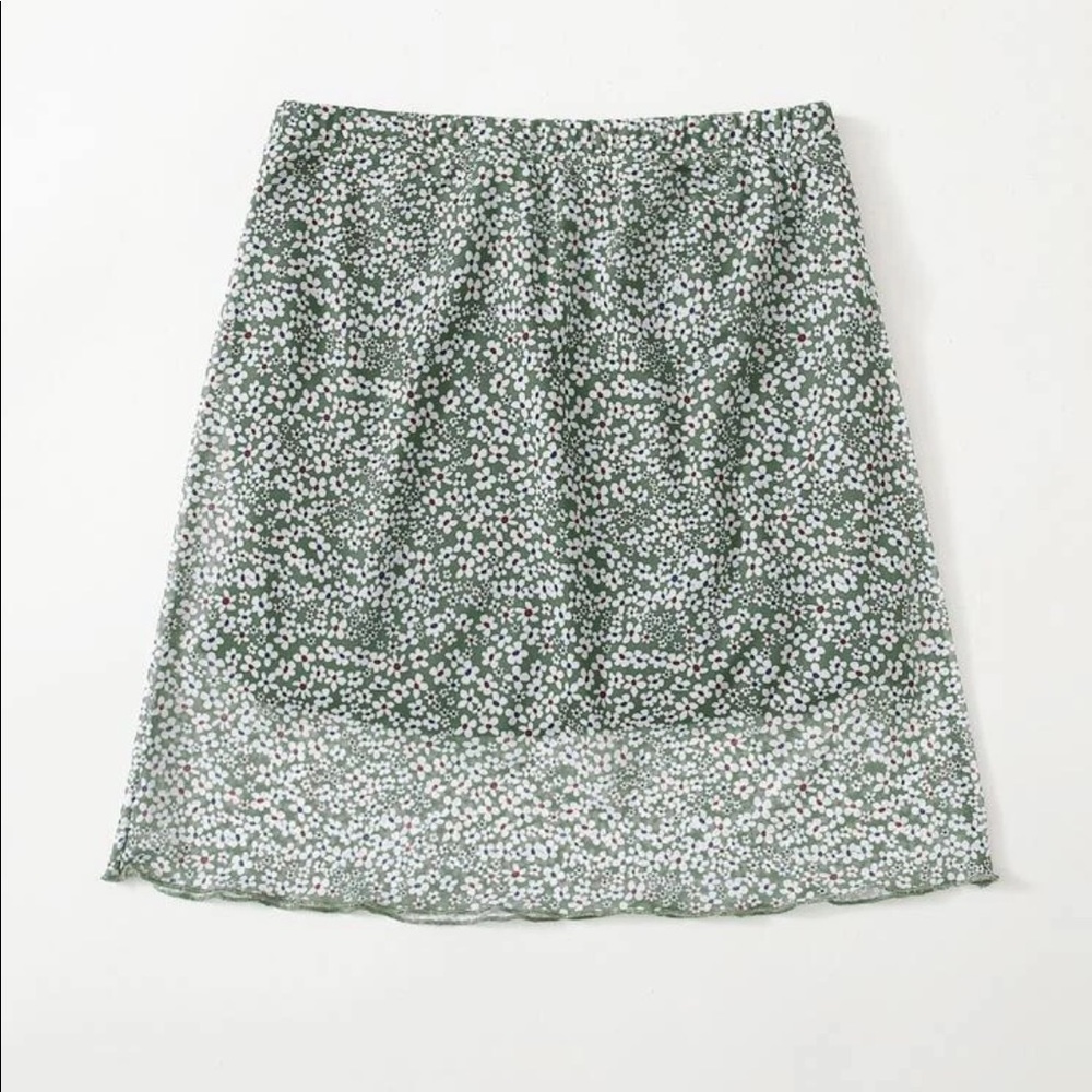 Cute floral skirt